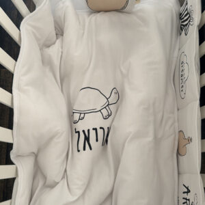 סט מצעי חורף לעריסה